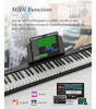 Fingerballet Teclado De Piano Portátil, Piano 3