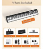 Fingerballet Teclado De Piano Portátil, Piano 5