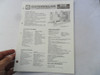 Caterpillar Motor 3412 Folleto Catalogo Antiguo No Manual 0
