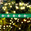 Luces Solares De Jardín Firefly Al Aire Libre: Paquete De 4 3