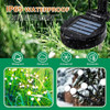 Luces Solares De Jardín Firefly Al Aire Libre: Paquete De 4 4