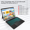 Funda Cubierta Compatible Ms Surface Pro 9/8/x Retroiluminad 1
