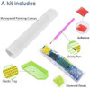 Kit De Pintura Por Diamantes 5d Gato Durmiendo 3