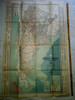 Mapa De Argentina. Red Caminera.  Automóvil Club Aca 68x105 0