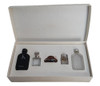 Antigua Caja Con Frascos De Perfume Vacíos Colección 0