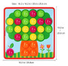 Amosting Color A Juego Mosaico Tablero De Clavija Aprendizaj 3