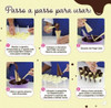 Suporte P/ Casquinha Chocolate Pega Cone + Kit P/ Coberturas 1