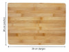Tabla De Madera P/cortar, De Bamboo, Grande 39x28 - 13377 2