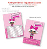 Kit Imprimible Etiquetas Escolares Lol Muñeca L.o.l Editable 3