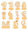 Pack Vectores Corte Laser - 100 Diseños Cumpleaños De 15 2