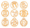 Pack Vectores Corte Laser - 100 Diseños Cumpleaños De 15 6