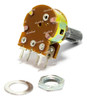 5 Potenciometros Con Llave Logaritmico (16mm) 1m A1m 1