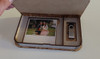 Caja Estuche Porta Fotos Polaroid Y Pendrive Personalizada 2