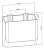 Organizador Soporte Para Celular Control Accesorios De Pared 1