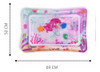Alfombra Agua Juego Antigolpes Bebe Gimnasio Didáctico Rosa 2