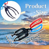 Pinza De Garra De Pescado Metal Marca Ews 1