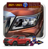 Frontier 2021+ Aros Negros Mate Luces Delantera Tuningchrome 2
