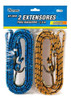 4 Corda Elástica Extensor Bagageiro Reforçado 1,5 Mts X 12mm 1