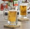 Jogo De 4 Canecas Em Vidro Reforçado Cerveja Chopp  400-ml 4