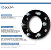 Eccpp Espaciadores Para Ruedas, 15 Mm De Ancho, 5 Por 120 Mm 1