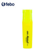 Pack X2 Marcador Resaltador Grueso Deli Amarillo Febo 1