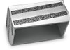 Dwellza Silver Mosaic Tissue Box Cover Rectangular (10.25  X 3