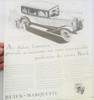 Buick Marquette 1929 Antiguo Publicidad Revista No Folleto 0 Buick Marquette 1929 Antiguo Publicidad Revista No Folleto 0