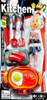 Set Utensilios De Cocina Plásticos 9 Y Muñeca Plancha Tabla 1