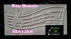 Molde Para Placas Notas Musicales De 50cm X 25cm 1 Molde Para Placas Notas Musicales De 50cm X 25cm 1