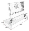 Monitor De Computadora De Madera Soporte Del Ordenador Portá 3