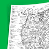 Mapa Atlantis Lamina P/pintar Proyecto Animales De America 3