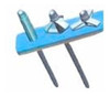 Rebite Para Caiaque - Tri Form - Trevo - Kit 10 Unidades 1