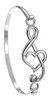 Pammyj Music Bracelet Music Gift Musica Joyeria Treble Clef 0