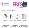 Bomba Presurizadora Agua Pluvius 100w + Soporte Para Pared 4