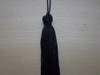 Franjas De Seda Tassel Pinjentes 50 Unidades Cor Preto 1