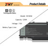 Zthy 46wh Nnf1c Reemplazo De Bateria Para Dell Xps 13 9365 2 2