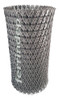 Malla Metál Romboidal Tejido Cerco 18x40mm 50cm X 12mts 0