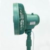Ventilador De Pie Altura Regulable Blanco/verde 25w 4