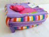 Porta Cd/dvd De Pelúcia Infantil Ratinho Roxo 2