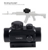 Red Dot Trilho 11mm Mira Holográfica Aberta Caça Airsoft Rif 6