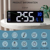 ~? Reloj De Pared Ashionee, Reloj De Pared Digital, 16.2 En 2