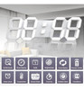 Epsky 3d Reloj De Pared Digital Blanco Led Reloj Despertador 1