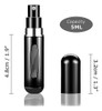 Clowii Botella Perfumero Recargable Atomizador 5ml 1
