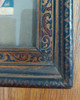 Marco Antiguo De Madera, Pintado A Mano. Cuadro De Ángeles 1