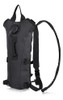 Mochila Senderismo Negra Nylon Hidratacion 3l 3