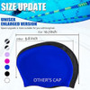 Women Silicone Swimming Cap, High Elasticity Thick 3 Women Silicone Swimming Cap, High Elasticity Thick 3