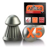 Pack X5 Balines Apolo Conic X 100 5.5 Mm 1