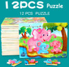 10 Rompecabezas Puzzles Para Souvenir Juguete Piñata 4