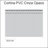 Cortina Pvc Cinza 2,00 X 1,40 Lado A Lado 3