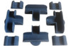 Escuadra Plastica Guia De Ensamblado 90 Grados 18mm X8 1